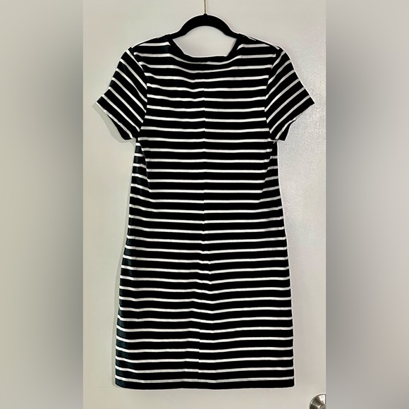 Old Navy Black and White Striped Tee Shirt Dress Size Large - Picture 3 of 12